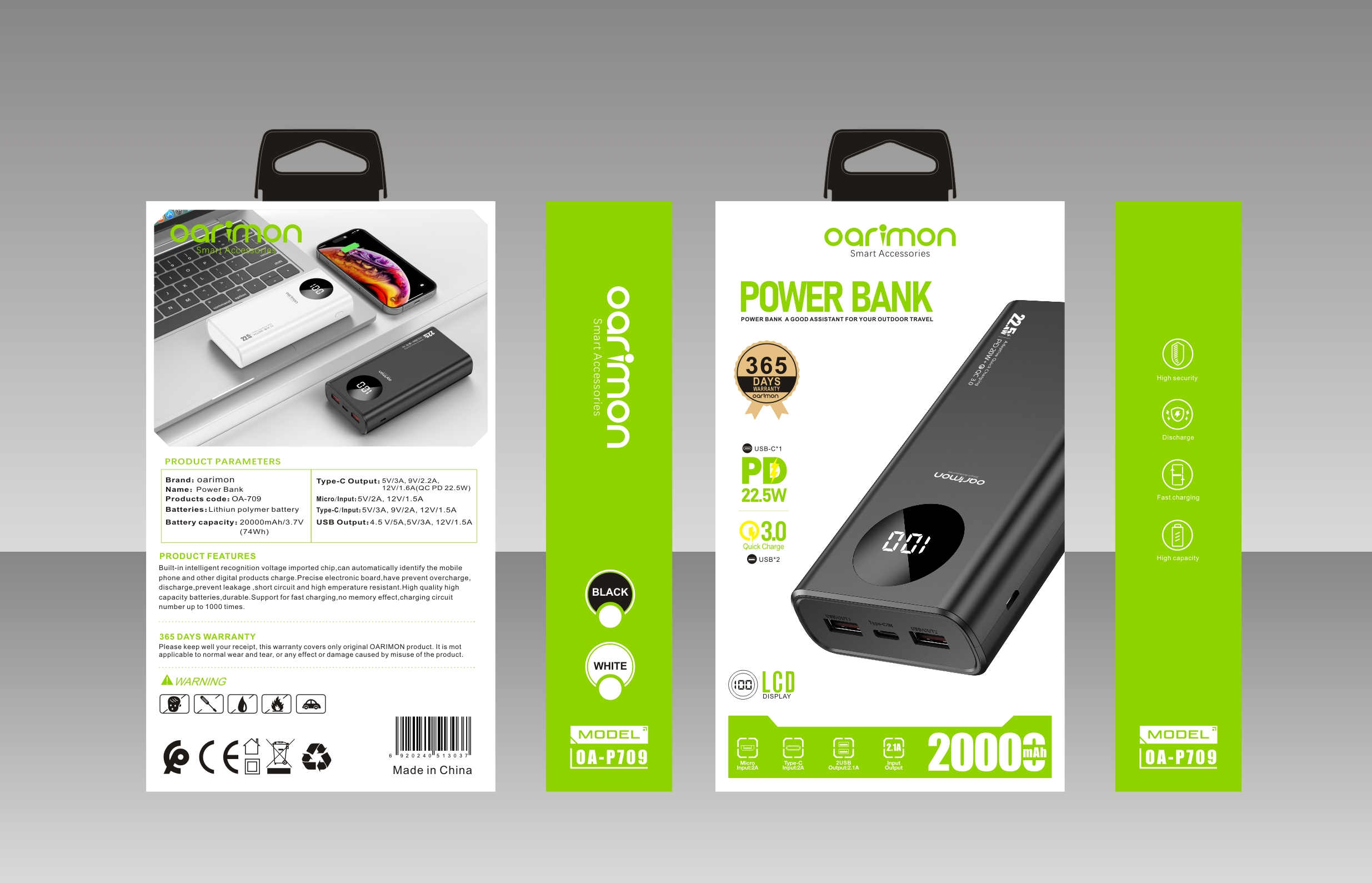 OA-P709 Power Bank